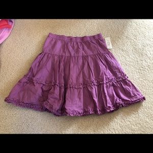NWT Talbots ruffle skirt